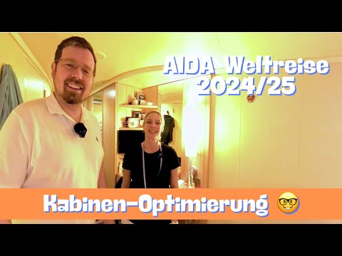 Ideen zur Kabinen-Optimierung 🤓 | AIDA Weltreise 2024/25