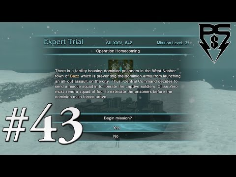 FF Type-0 HD PsS Playthrough Part 43 - Expert Trial