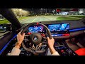 2025 BMW M5 POV Night Drive Binaural Audio