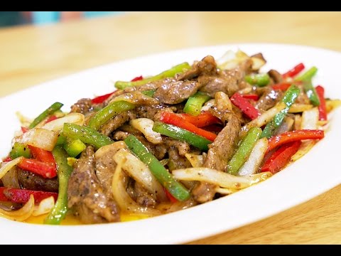 The Perfect Chinese Black Pepper Steak Recipe, CiCi Li - Asian Home Cooking Recipes