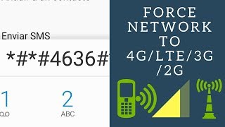 How to force the mobile phone network mode to 2G 3G 4G/LTE on Android