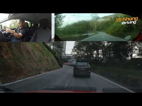 Myvi H Spec 2022 Genting Hill Climb - How is the CVT ? / Road Is WET All the Way / YS Khong Driving