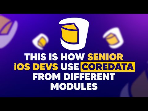 This is how senior iOS devs use CoreData from different modules | ED Clips