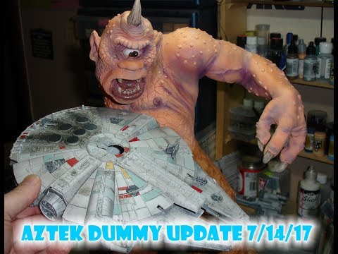 Aztek Dummy Update 7/14/17 - Cyclops pt. 3 and Falcon pt. 2