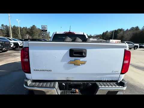 2017 Chevrolet Colorado Extended Cab Long Box 4-Wheel Drive WT in White for sale at Boyer Chevrolet Buick GMC Bancroft in Bancroft, ON