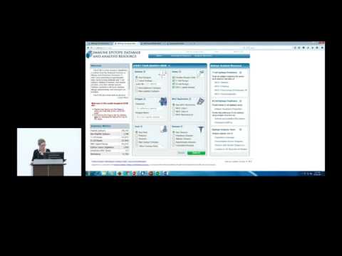 Immune Epitope Database (IEDB) 2015 User Workshop - Autoimmune disease search examples