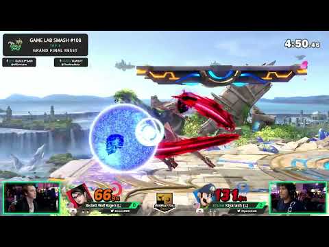 Game Lab Smash #108 Kiyarash (Luigi) VS Demon (Bayonetta)