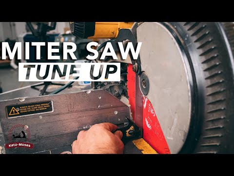 Miter Saw Tune Up and Maintenance