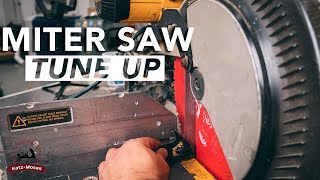 Miter Saw Tune Up and Maintenance