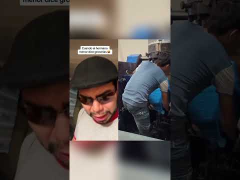 Tu hermano menor CUANDO DICE groserías 🤬 #impredecible #comedia #humor #imitaciones