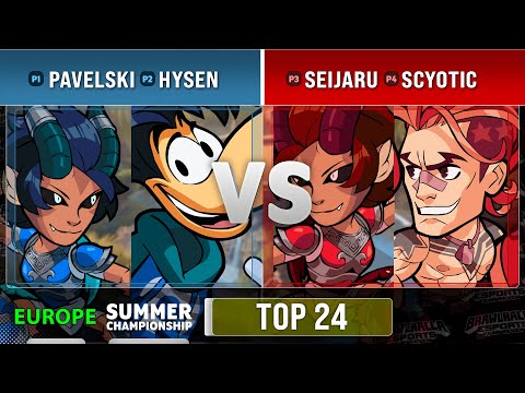 Pavelski & Hysen VS Seijaru & Scyotic - Top 24 - EU - Summer Championship 2022 - Doubles