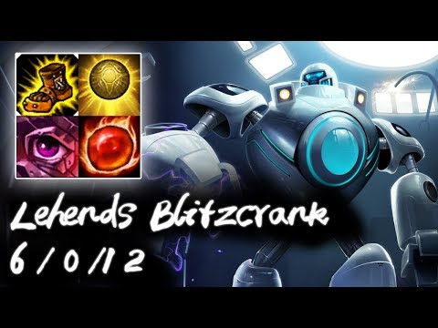 Lehends Challenger Blitzcrank support vs Rakan | Korea High Elo Replays