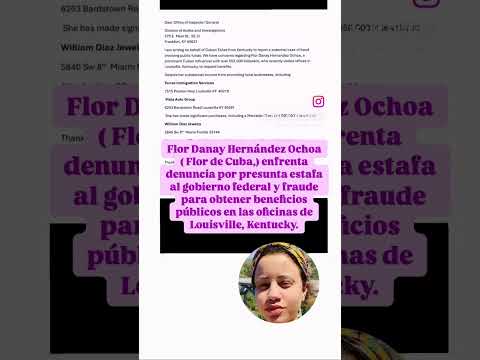 Flor de Cuba denunciada por #cubanos en Kentucky