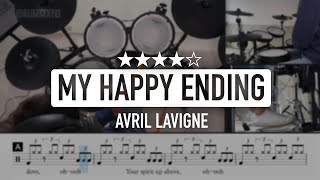 Download lagu [Lv.14] My Happy Ending - Avril Lavigne (★★★★☆) POP Drum Cover mp3