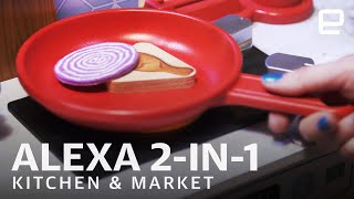KidKraft's Alexa 2-in-1 Kitchen and Market at Toy Fair 2020