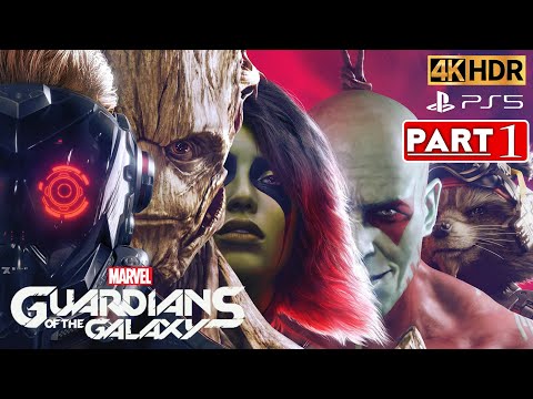 GUARDIANS OF THE GALAXY PS5 Walkthrough Gameplay 4K 60FPS HDR Part 1
