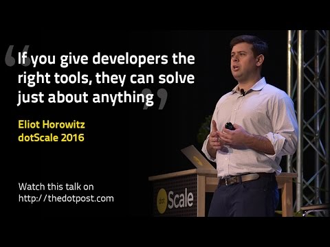 dotScale 2016 - Eliot Horowitz - The Case for Cross-Service Joins