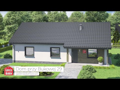 Projekt domu przy Bukowej 29 - GaleriaDomow.pl