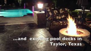 preview picture of video 'Premier Taylor, TX Sundek Pool Deck Coating'