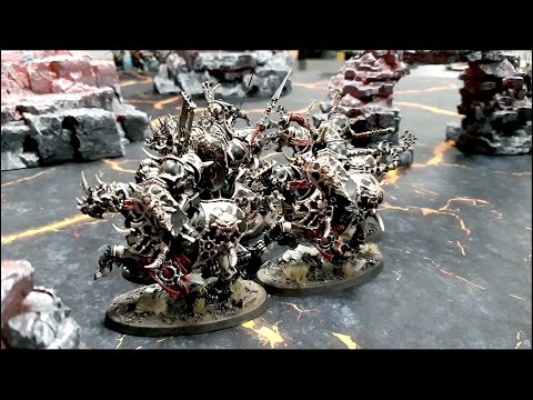 NEW Slaves to Darkness VS Lumineth Realm-Lords - Warhammer Age of Sigmar 3 Season 1 Battle Report