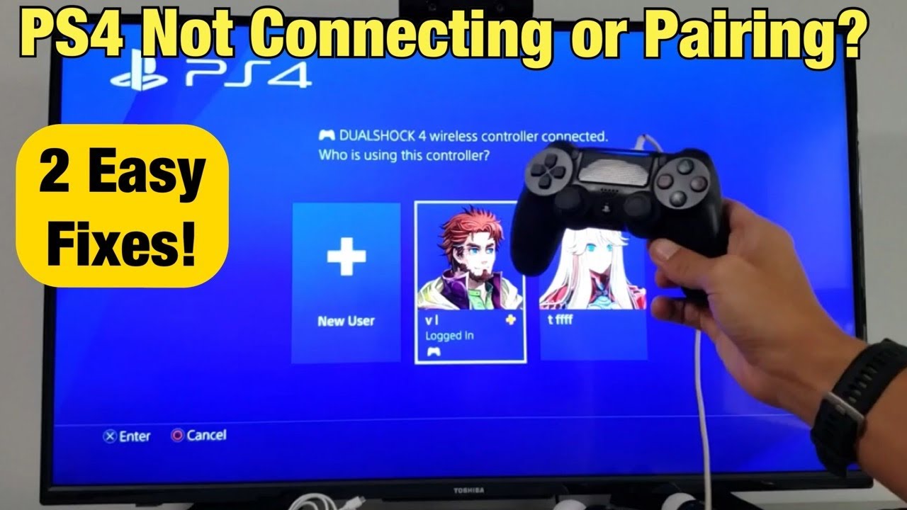 PS4 Controller Not Connecting or Pairing (Not Working)? 2 Easy Fixes
