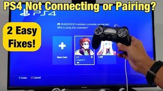 PS4 Controller Not Connecting or Paring (Not Working)? 2 Easy Fixes
