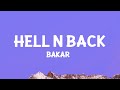 Bakar Hell N Back Sped Up Lyrics
