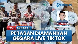 Ketahuan Lewat Live TikTok, Ratusan Petasan Siap Edar Disita Polisi, IRT di Wates Kediri Diamankan