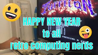 HAPPY NEW YEAR to all retro computing nerds :-) Commodore 64 Amiga Retro PC +++
