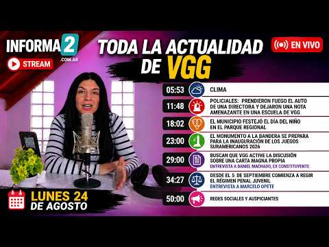 #7🎙️ INFORMA2 STREAM l LUNES 24 DE AGOSTO