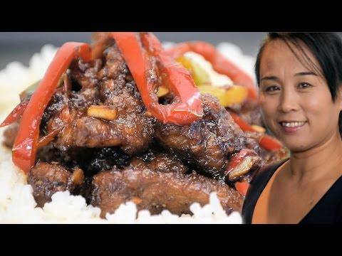 Mongolian Beef Recipe (Chinese Style Cooking Recipe) Video