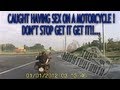 Man & woman caught having sex on a motorcycle ...