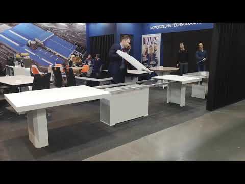 Kolos - duży, praktyczny stół kolumnowy