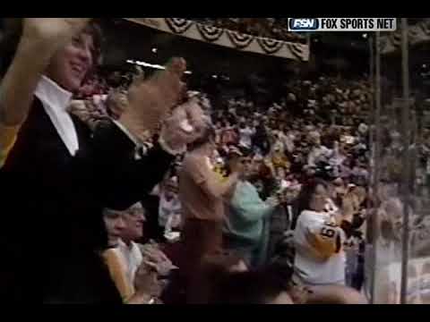 NHL 1990/91 Stanley Cup Playoffs QF G2 Washington vs Pittsburgh (19 Apr 1991)