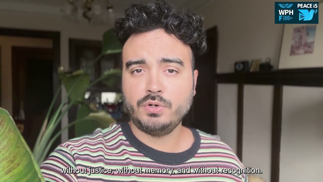 For Daniel Arzola, #PeaceIs Challenging the Discourse That Divides and Polarizes the World