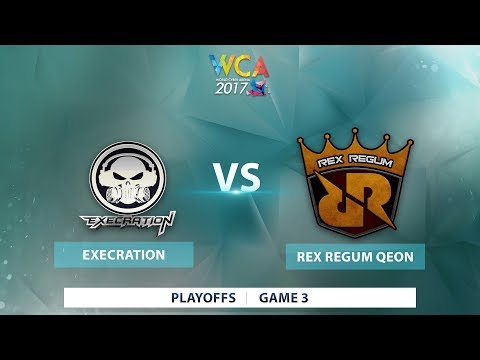 Execration vs RRQ | Game 3 | World Cyber Arena 2017 | Playoffs | Best of 3