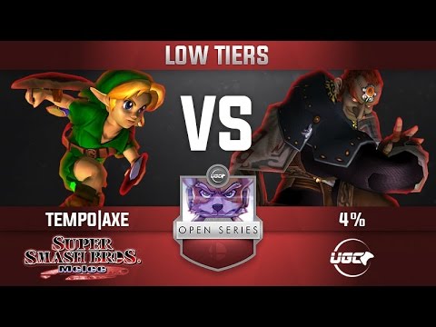 UGC Smash | Tempo|AXE (YoungLink) v 4% (Ganondorf) - Low Tiers