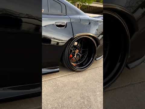 Widebody Charger on some serious deep dish rims | Air ride 🔥