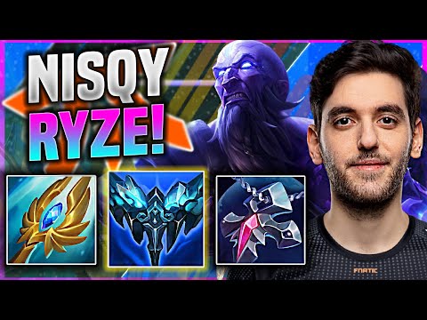 NISQY TRAINING SOME RYZE! - FNC Nisqy Plays Ryze MID vs Katarina! | Season 11