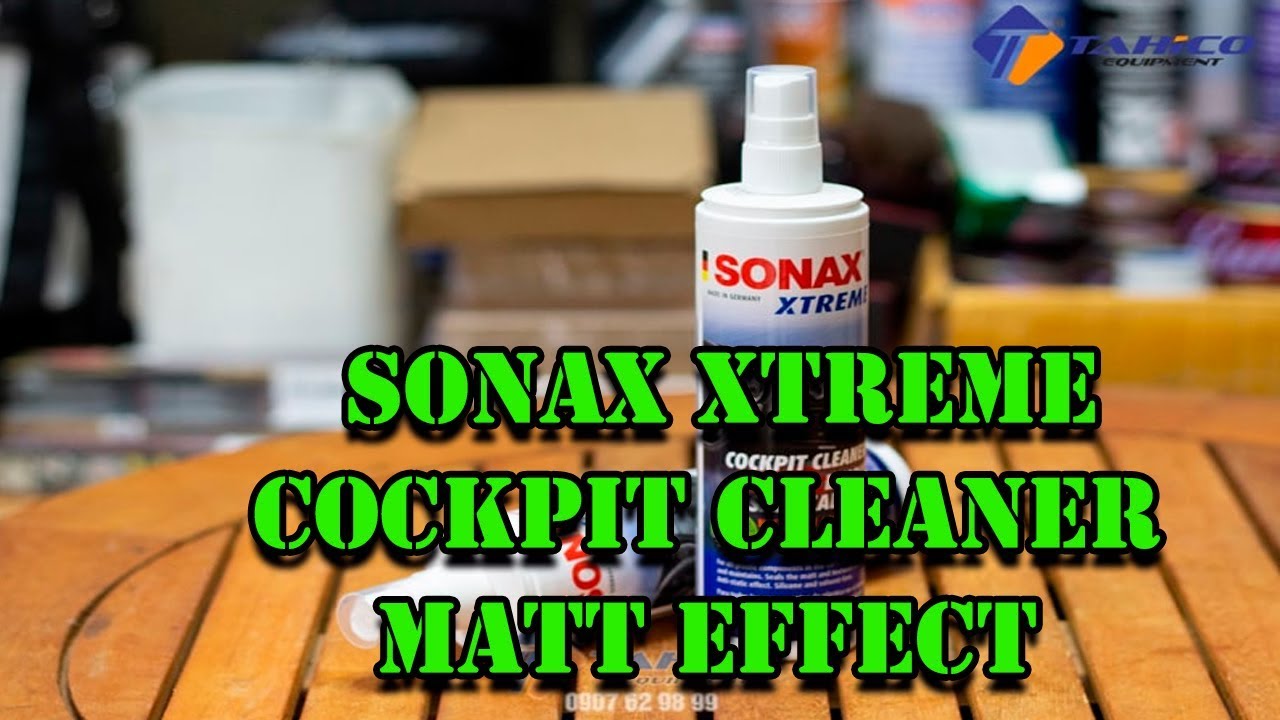 Dung dịch làm sạch Sonax Xtreme Cockpit Cleaner Matt Effect 15