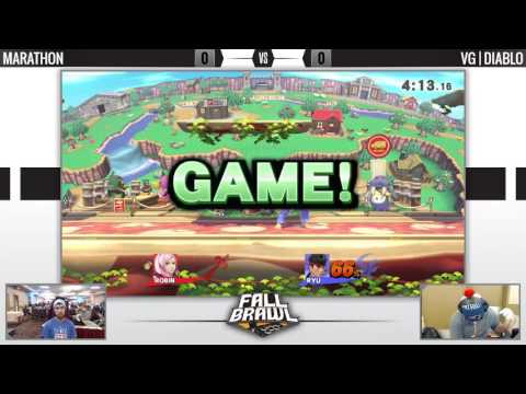 Fall Brawl 2016: Marathon (Robin) vs. VG | Diablo (Ryu) - Smash 4 Top 8