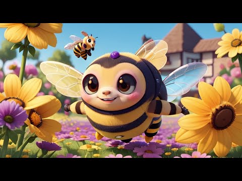Animated story,"How Buzzbee Became Nature's Little Helper: A Bee-autiful Tale of Pollination"