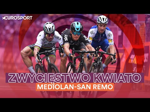 Zobacz jak Michał Kwiatkowski zwyciężał w Mediolan-San Remo 2017!