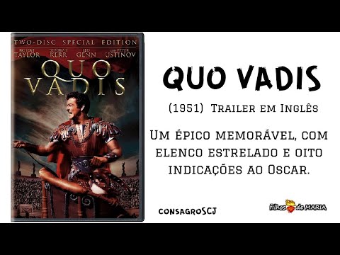QUO VADIS - 1951 - TRAILER EM INGLÊS