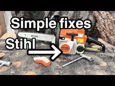 How to Fix a Stihl chainsaw that won’t start (no tools required)