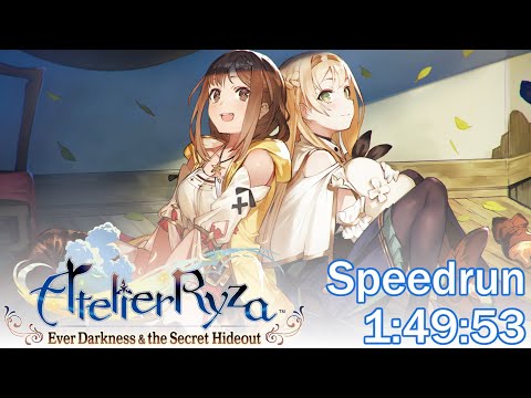 (Former WR 9/18/2022) Atelier Ryza Normal Speedrun in 1:49:53 [ライザのアトリエ RTA]