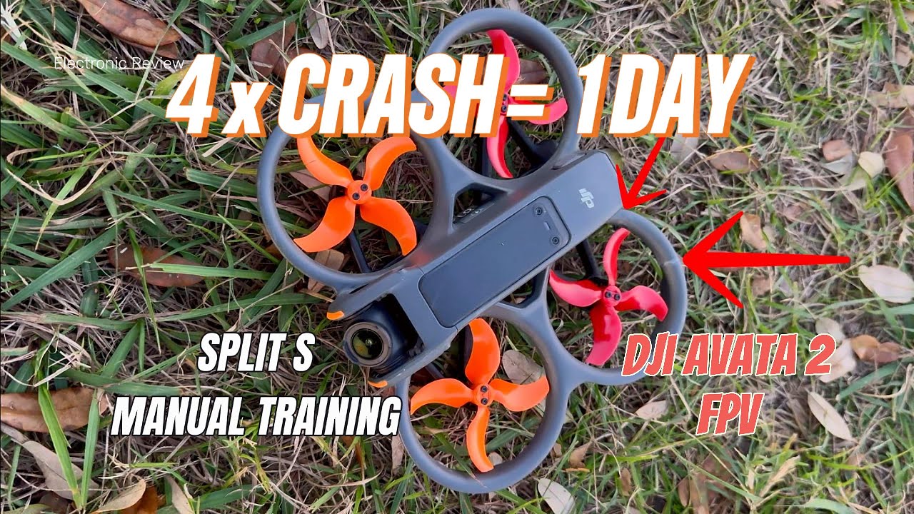 4 Crash 1 Day FPV Split S - Dji Avata 2 | ep.06