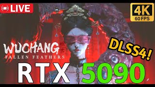 🔴 Wuchang Fallen Feathers - Gonna Die Alot - PC MAX GRAPHICS (4K60) - Playthrough Pt 5 🔴 RTX 5090