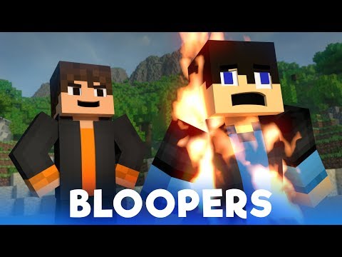 Survival Island: BLOOPERS (Minecraft Animation)