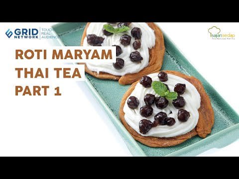 Resep Roti Maryam Thai Tea Part 1 yang Pas Buat Camilan Keluarga di Rumah